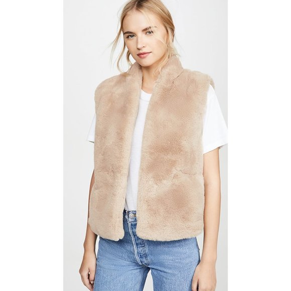 Velvet by Graham & Spencer Chelle Faux Fur Vest - Picture 2 of 9